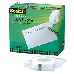 ☆3M Scotch スコッチ メンディングテープエコノパック 18mm 3M-MP-18S