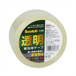 ☆【10個セット】 3M Scotch スコッチ 透明梱包用テープ 重量物梱包用 3M-315SNX10