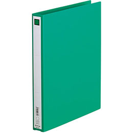 ☆【10個セット】 KING JIM キングジム リングファイル エコノミーA4S 緑 KJ-612-GRX10