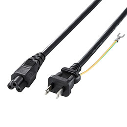 ☆【5個セット】 サンワサプライ 電源コード KB-DM3S-1X5