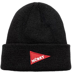 ☆MACK BARRY マクバリー 【BEANIE(ビーニー)】 MACK BARRY マクバリー FLAG PATCH BEANIE MCBRY73420