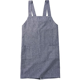 ☆【5個セット】 レップ バッククロスエプロン フロスティ ブルー REP-500415X5
