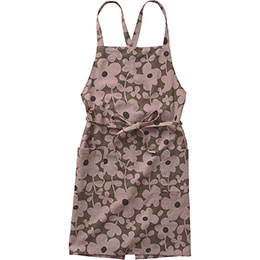☆【5個セット】 レップ モナ エプロン ブラウン REP-551110X5