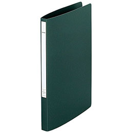 ☆【10個セット】 LIHIT LAB. Avanti スーパーパンチレスファイル A4S 黒 F-347U-24-BKX10