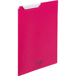 ☆【5個セット】 LIHIT LAB. クリップファイル A4 赤 F-5067-3-RDX5 4,664円