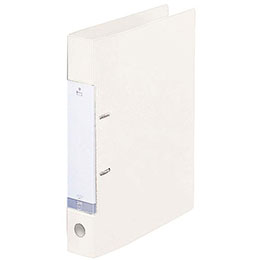 ☆【10個セット】 LIHIT LAB. リクエスト D型リングファイル A4S 白 G2230-0-WHX10