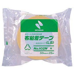 ☆【5個セット】 ニチバン 布テープ102N 50×25 橙 NB-102N13-50X5