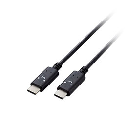 ☆【5個セット】 エレコム しろちゃんUSB Type-C(TM)ケーブル MPA-CCF10BFX5