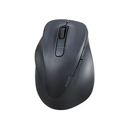 ☆エレコム 静音 Bluetooth5.0マウス “EX-G”5ボタン Sサイズ(左手用) M-XGS31BBSKBK