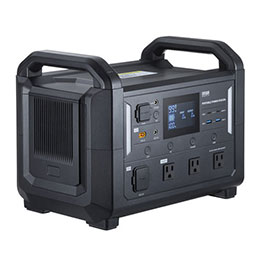 ☆サンワサプライ ポータブル電源 (1152Wh) BTL-RDC30|カー用品卸問屋 ニューフロンテア