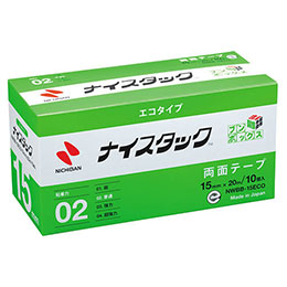 ☆ニチバン ナイスタック エコタイプ ブンボックス 15mm×20m NB-NWBB-15ECO