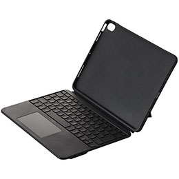 ☆エレコム キーボード 11インチiPadAir(M2) iPadAir(第5 4世代)専用 日本語配列 着脱可能 3段階角度調整 ブラック TK-CA11BPBK｜カー用品卸問屋　ニューフロンテア