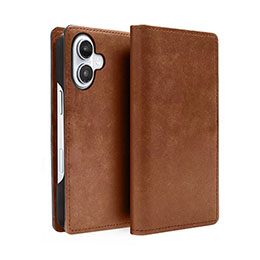 ☆ABBI SIGNATURE MARGOTイタリアンレザー MagSafe対応ダイアリーケース for iPhone 16 ブラウン ABS27329i16｜カー用品卸問屋　ニューフロンテア