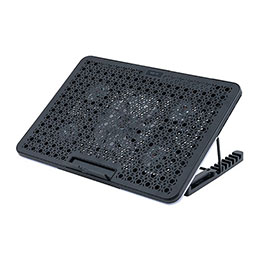 ☆MCO 2WAY5FANノートPCクーラースタンダードサイズ 11～15.6インチ対応 NSF-10/BK