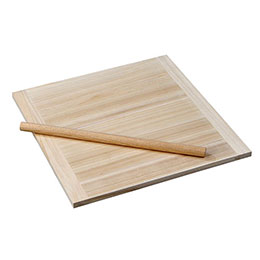 ☆ヤマコー てまひま工房 桐のし板 棒付・脚無 小 FR-515 yamaco85296|カー用品卸問屋 ニューフロンテア