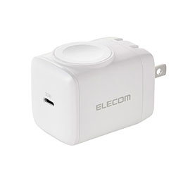☆エレコム Apple Watchモジュール付き30W AC充電器(C×1) ホワイト EC-AC9830WH