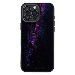 ☆ikins アイキンス 天然貝ケース for iPhone 16 Pro Max Milky way I27114i16PM