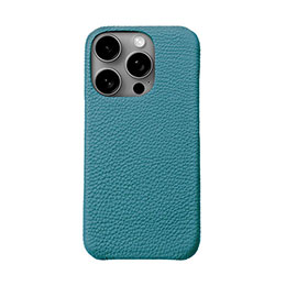 ☆ABBI SIGNATURE シュランケンカーフ MagSafe対応バックカバー for iPhone 16 Pro セルリアンブルー ABS27305i16PR