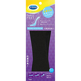 ☆【5セット】 Scholl's Wellness ドクターショール パーティーフィート ジェルインソール ソフト&ドライ(抗菌防臭タイプ) drscholl04525X5