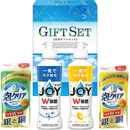 ☆【5セット】 除菌ジョイキッチンセット 泡クリアスポンジ×2、P&G除菌ジョイコンパクト・P&G除菌ジョイコンパクトレモン(各170ml)×各1 B1040539X5