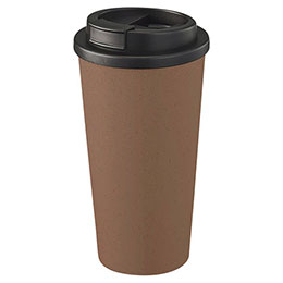 ☆【5個セット】 ダブルウォールタンブラー550ml(コーヒー配合タイプ) 2層構造・約550ml・約φ92×176mm ブラウン 22549408X5