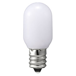 ☆【20個セット】 YAZAWA LEDナツメ球電球色 E12 ホワイト LDT1LG19E12WX20