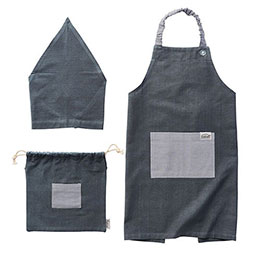 ☆【5セット】 レップ キッズエプロン \
