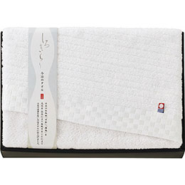 ☆【44セット】 しろきらり バスタオル1P 【バススタオル(60×110cm)×1】 FUJI-615603541X44