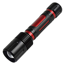 ☆日動工業 充電式フォーカスLEDライト アンタレス ブラック×レッド NICHIDO-SL-20F-CH 10,164円