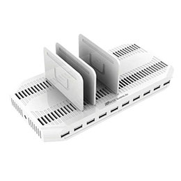 ☆ラトックシステム USB充電ステーション USB 10ポート96W まとめて最大10台同時に急速充電 RS-USBCS10-96