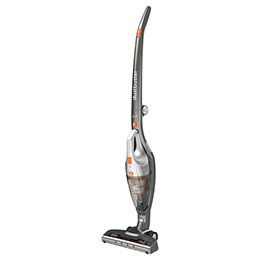 ☆BLACK+DECKER コンパクトスティッククリーナー 【約190×270×1120mm・充電器・ブラシノズル・先細ノズル】 22641403|カー用品卸問屋 ニューフロンテア