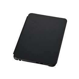 ☆エレコム ハイブリッドケース フラップ付 衝撃吸収 キーボード対応 ブラック TB-MSP25HVCKFBK