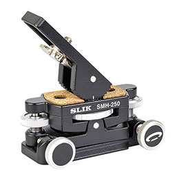 ☆スリック SLIK SMH-250 微動方式押しねじ式の2軸微動雲台。高度補助ウェッジ付属 SMH-250|カー用品卸問屋 ニューフロンテア