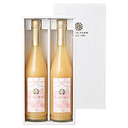 ☆完熟ジュエリーピーチネクター白桃 【ピーチネクター白桃(500ml)×2】 砂糖無添加の自然な甘さと美味しさ 22634004