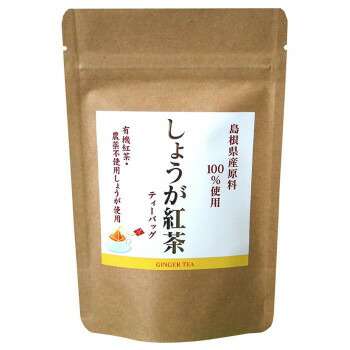 島根県産 しょうが紅茶 ティーバッグ 2g 12個入 10セット 他の商品と同梱不可 北海道 沖縄 離島別途送料 63 Off