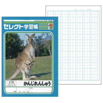 送料無料 代引不可 18mm 文運堂 教科ノート 84字 10冊セット セレクト学習帳 B5 かんじれんしゅう 12マス 7行