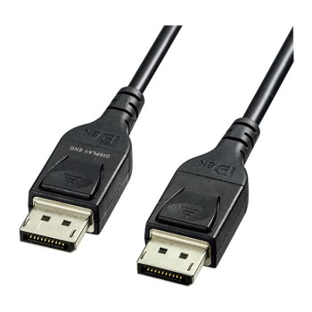 ●DisplayPort光ファイバケーブル(ver.1.4) 100m KC-DP14FB1000「他の商品と同梱不可 北海道、沖縄、離島別途送料」