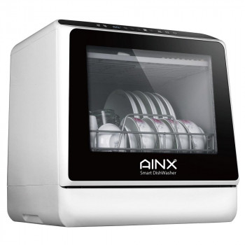すぐに使える食洗機 送料無料 キッチン家電 代引不可 食器洗い乾燥機 Ainx 据置型食器洗い乾燥機 アイネクス Smart Dishwasher 食器洗い乾燥機 Ax S3w 他の商品と同梱不可 北海道 沖縄 離島別途送料 カー用品卸問屋 ニューフロンテア