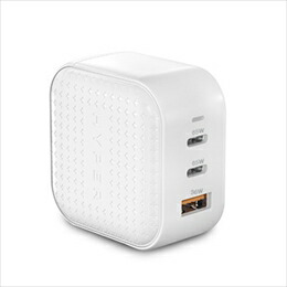 ☆HYPER HyperJuice GaN 66W USB-C ACアダプタ ホワイト HP-HJ265WH