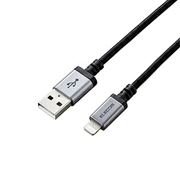 ☆5個セット エレコム Lightningケーブル/高耐久/2.0m/ブラック MPA-UALS20BKX5