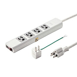 ☆サンワサプライ 電源タップ TAP-34MG-5