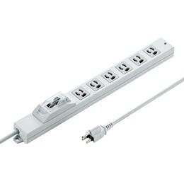 ☆サンワサプライ 安全ブレーカータップ TAP-BR36A-1｜カー用品卸問屋　ニューフロンテア