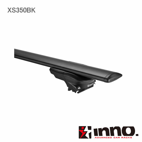 カーメイト INNO XS350BK エアロベースステー フィックスポイント用 スルータイプ