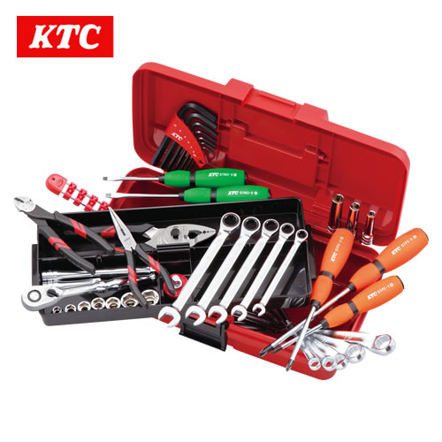 KTC 2026SKセール限定品 9.5sq.片開き樹脂ケースセット[40点]　SK34026PS