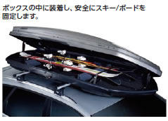Thule スーリー キャリア ルーフボックス用 スキーホルダー780／820用 694-8