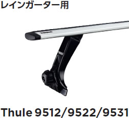 Thule スーリー キャリア ベースキャリア プロフェッショナルレインガーターフット 28cm 9531|カー用品卸問屋 ニューフロンテア