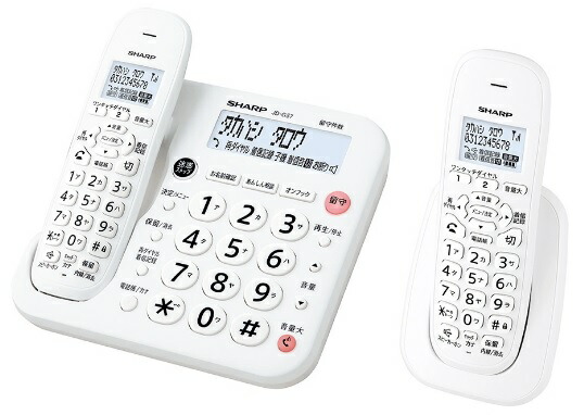 シャープ　デジタルコードレス電話 ＪＤ－Ｇ５７ＣＬ　子機１台 （沖縄・離島・一部地域は別途中継料） 11,099円