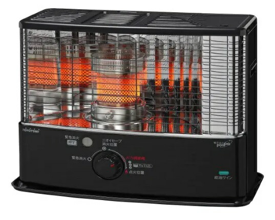 TOYOTOMI RC-W36N (B) ブラック ストーブ　美品 楽天市場】TOYOTOMI トヨトミ 石油ストーブ RC-W36N(B) ブラック