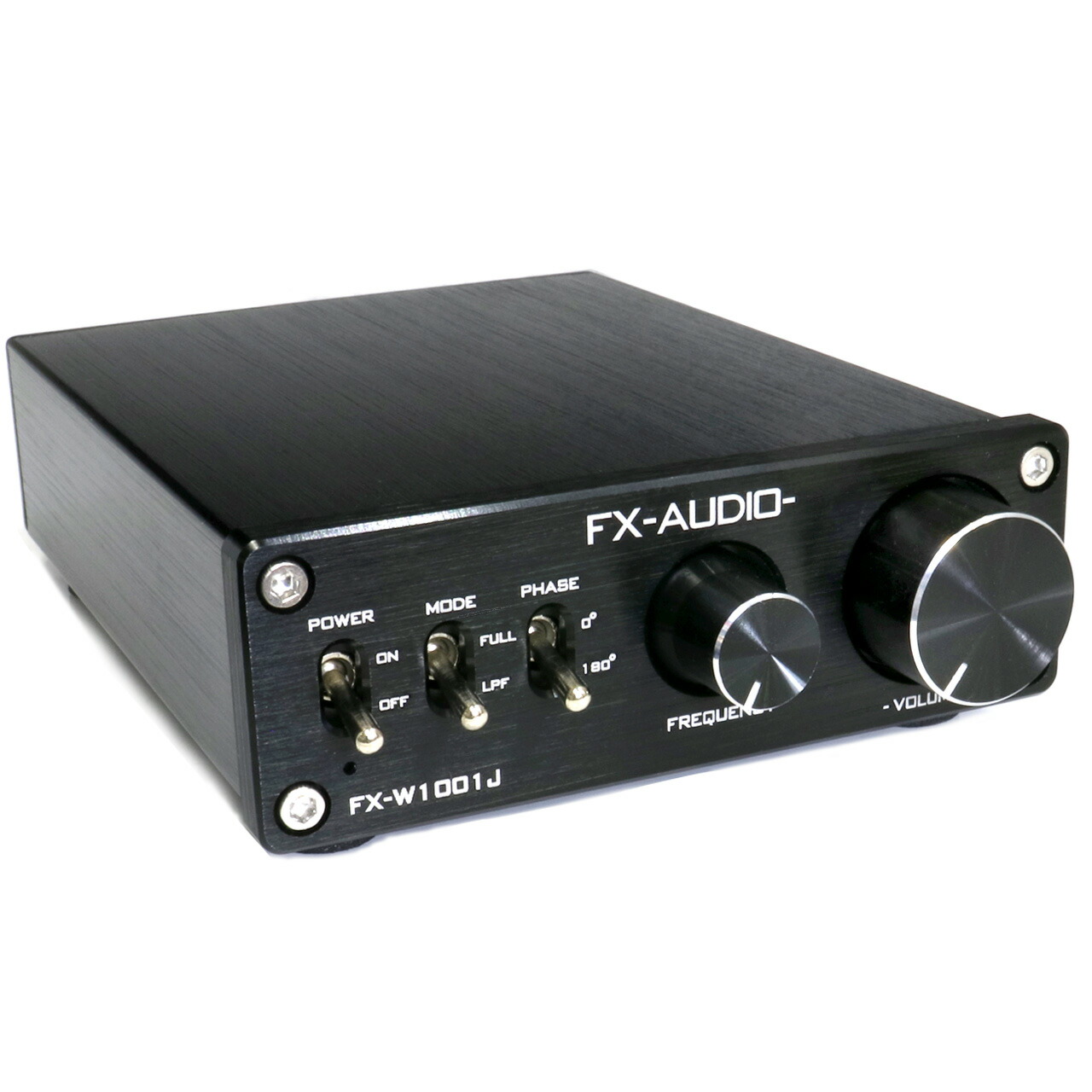 送料無料FX-AUDIO- FX-W1001J[ブラック] TPA3116デジタルアンプIC PBTL ローパスフィルター搭載 モノラル パワーアンプ 100W×1ch ParallelBTL サブウーハーアンプ