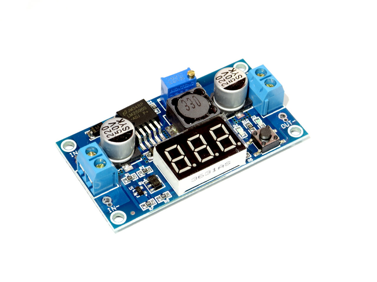 楽天市場】最安 1.25V-35V 可変DC-DC降圧コンバーター 低価格版